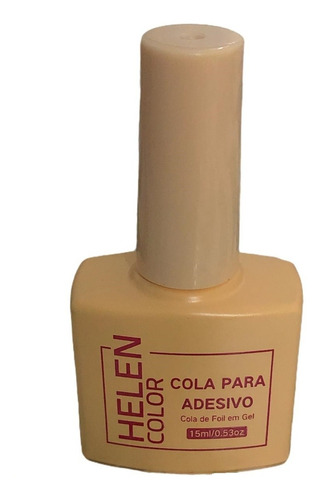 Cola Nail Foil Gel 15ml Secar Na Cabine Led Uv, Helen Color