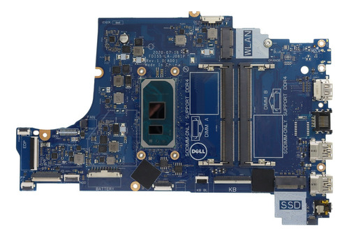 Motherboard Dell Inspiron 14 (3493) 15 (3593) - N/p Tw31c