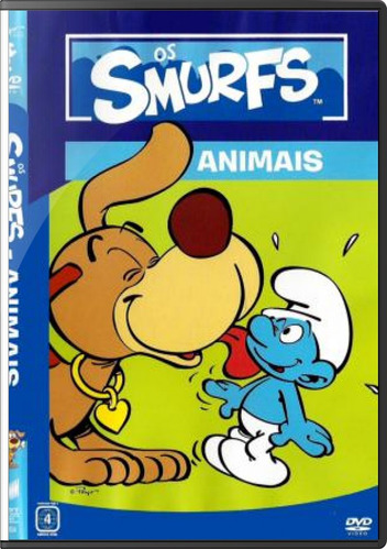 Dvd Smurfs Smurfs Animais Dvd - Novo Lacrado Original