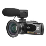 Videocámara 4k 3.0 Dv 56mp Con Ángulo De Zoom 18x Externo