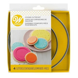 Kit Cortadores De Galletas Circulares Wilton