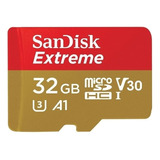 Tarjeta De Memoria Sandisk 32gb Extreme Para Camaras 4k