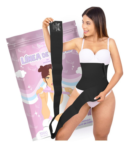 Faja Cinta Moda King  Velcro Colombiana Reductora Importadas