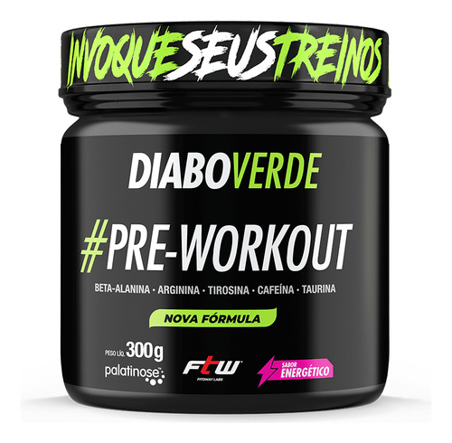 Diabo Verde 300g - Pre Workout - Ftw