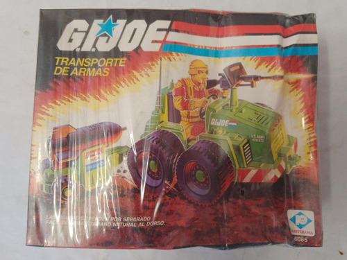 Transporte De Armas Gi Joe Plastirama Zona Retro Juguetería