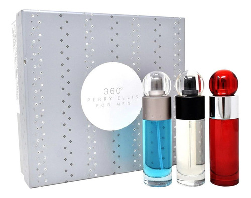 Set Perfume Para Caballero 360º Perry Ellisoriginalimportado