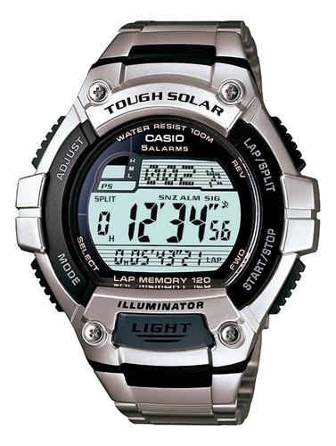 Reloj Deportivo Solar Original Casio W-s220d-1av Para Hombre