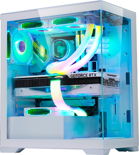 Gabinete Gamer Aquario K-mex Cg-w1g4 Poseidon Atx Sem Fans