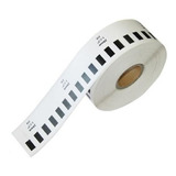 01 Rollo Etiquetas Inko Compatible Con Brother Dk2210 29mm Color Blanco