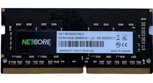 Memória Ram  8gb 1 Netcore Net48192so26lv
