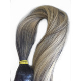 Cabelo Humano Loiro Brasileiro Tela 150g 60cm Mega Hair