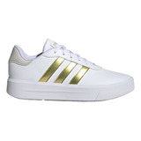 Zapatillas adidas Court Plataforma Id3345 adidas Color Blanco Talle 39.5 Ar