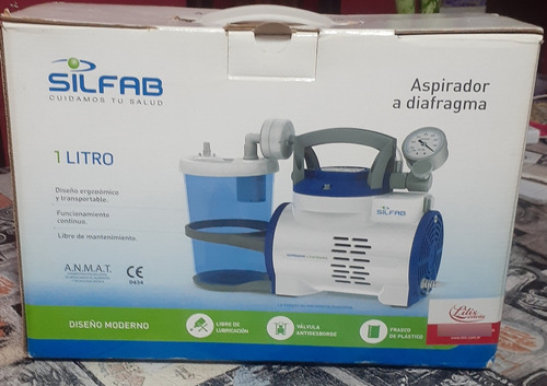 Nebulisador Y Aspirador..silfab Casi Nuevo Un Mes De Uso 