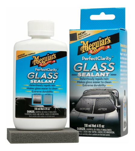 Meguiars Perfect Clarity Sellador De Vidrios 118ml G8504