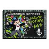 Cuadro Decorativo Monopoly American Express