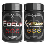 Focus Nootrópico E Energia + Xvitamin Vitaminas & Minerais
