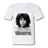 Remeras Jim Morrison The Doors Rock Blanca ( 8 Mod.)