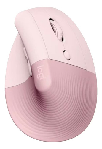 Mouse Bluetooth Logitech Ergonomic Lift Vertical Rose