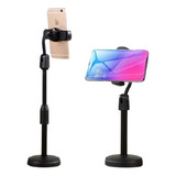 Soporte Apoya Celular Pie Flexible Rota 360° Extensible Mesa