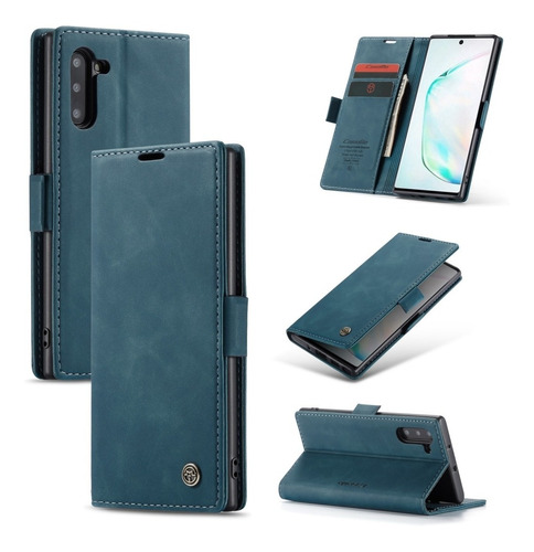 Funda Tipo Cartera Caseme-013 Para Samsung Galaxy Note 10 