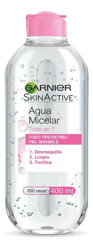 Garnier Agua Micelar Desmaquillante Frasco Con 400 Ml