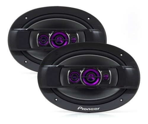 Par De Alto-falantes Pioneer Ts6960br 6x9 Polegadas 100w Rm