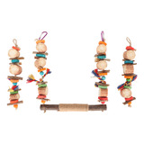 Juguetes Para Masticar Bird Swing, De Colores Vivos, Seguros