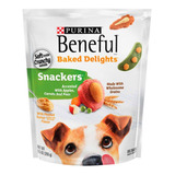 Snackers Purina Beneful Baked Deligths Mantequilla De Maní 269g