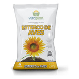 Fertilizante Orgânico Esterco De Aves Vitaplan 2kg