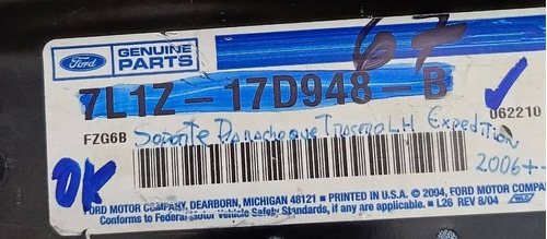 Soporte Parachoque Trasero Lh Ford Expedition 2006 Foto 3