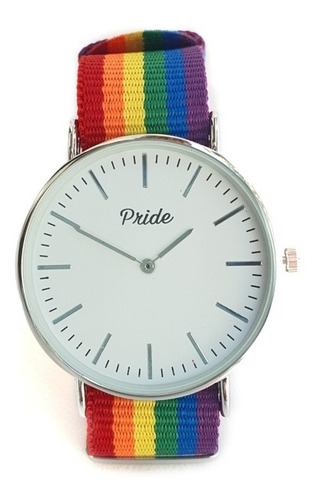 Reloj Pulsera Lgbt Orgullo Gay Extensible Arcoíris Pride 