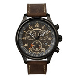 Reloj Timex Expedition Field Chrono Para Hombre, 43 Mm, Con