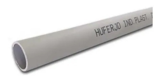 CAÑO PVC RIGIDO 1P 25MM X 3MTS - HUFERJO