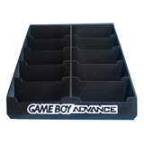 Suporte Para Cartuchos 10 Jogos De Gameboy Advance Gba