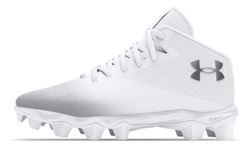 Tachones Under Armour Highlight Franchise Jr Cleats White Bl