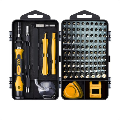 Kit 115 Peças Jogo Chave Precisão Manutenção Reparo Celular Tablet Notebook Ferramenta Reparo