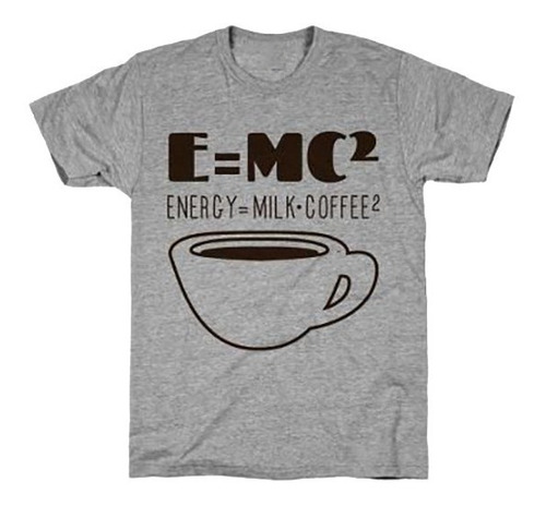 Playera Energia Milk Amantes Del Coffee La Formula Del Dia