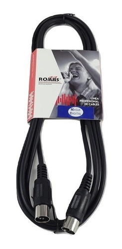 Cable Midi Romms Ms-410 5 Pines 3 Metros Profecional