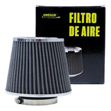 Filtro De Aire Bi-conico Competicion 63mm Plateado