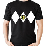 Playeras Coleccion 7 Power Rangers Logo + Regalo Tallas Unix