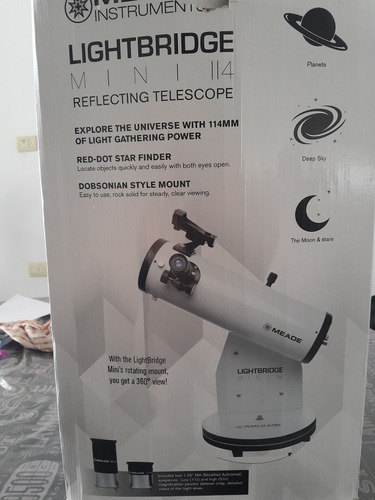 Telescopio Reflector Meade Lightbridge Mini 114