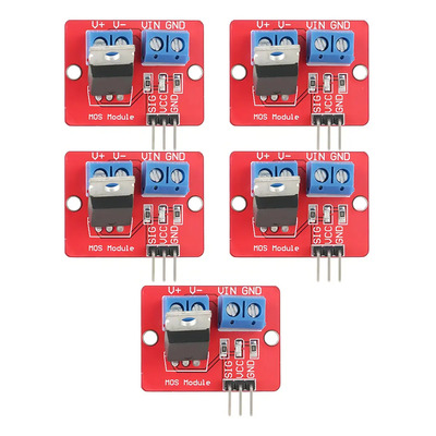 Módulo Controlador Mosfet Tecneu IRF520 Para Arduino Raspberry 5V 24V | MercadoLibre