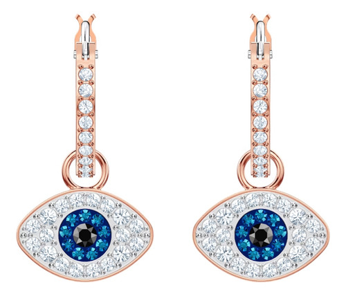 Swarovski Original Aros Simbolic Evil Eye, Multicolor