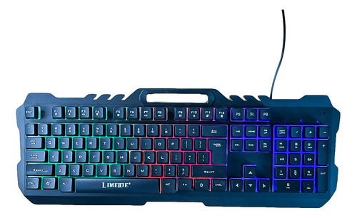 Kit Rápido Teclado Y Mouse Gamer Limeide Metal Storm T21