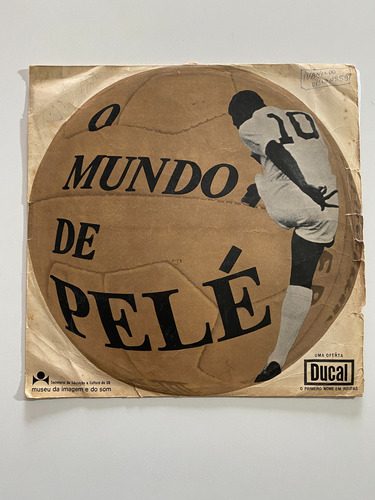 Lp Vinil O Mundo De Pelé Museu Da Imagem E Som 1970 Raridade