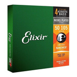 Encordoamento Baixo Elixir 14102 Nanoweb 050-105 Medium