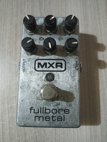 Pedal De Efecto Mxr Fullbore Metal M116  Plateado