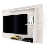 Panel Para Lcd/led Rack Mueble Living Comedor Sala H/55 Color Gris