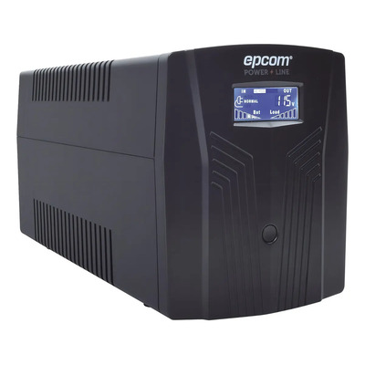 No Break Ups 1200va\u002F720w Entrada Y Salida 120 Vca Epcom Color Negro | Envío gratis