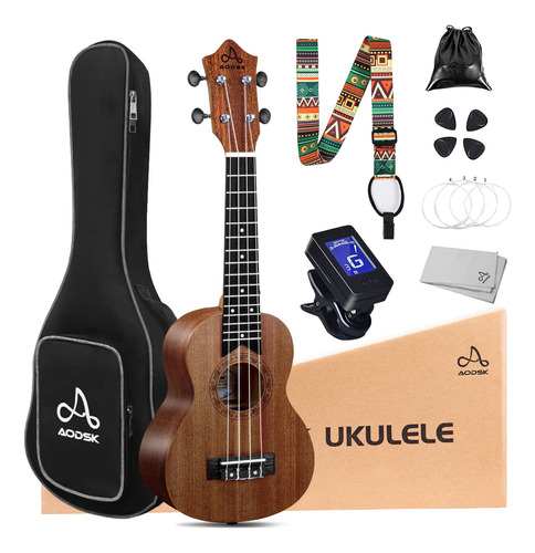 Aodsk Kit De Ukelele Tenor Para Principiantes Para Ninos Y A